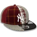 shapka-ploska-chervena-reguliruem-9fifty-patch-panel-na-new-york-yankees-mlb-ot-new-era