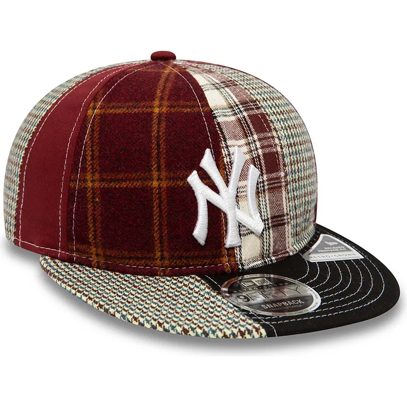 shapka-ploska-chervena-reguliruem-9fifty-patch-panel-na-new-york-yankees-mlb-ot-new-era