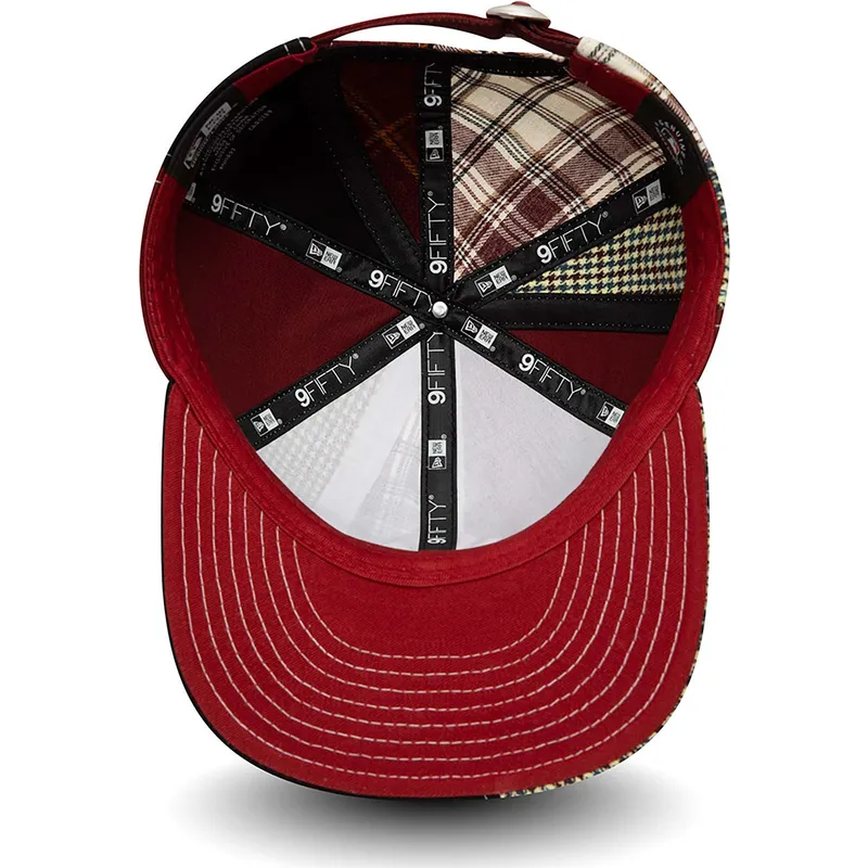 shapka-ploska-chervena-reguliruem-9fifty-patch-panel-na-new-york-yankees-mlb-ot-new-era