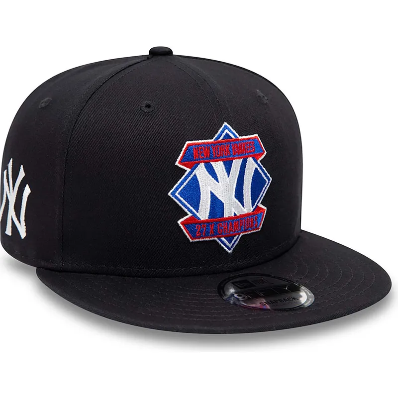 shapka-ploska-tmnosin-snapbek-9fifty-diamond-patch-na-new-york-yankees-mlb-ot-new-era