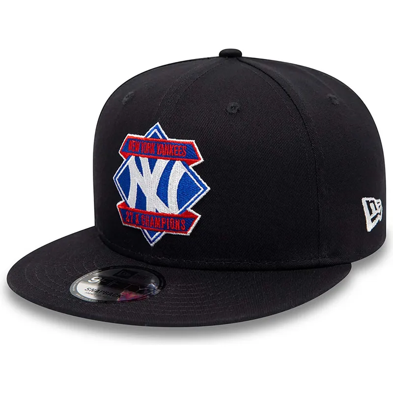 shapka-ploska-tmnosin-snapbek-9fifty-diamond-patch-na-new-york-yankees-mlb-ot-new-era