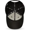 schwarze-9forty-league-essential-snapback-kappe-mit-gebogenem-schirm-und-schwarzem-logo-der-new-york-yankees-mlb-von-new-era