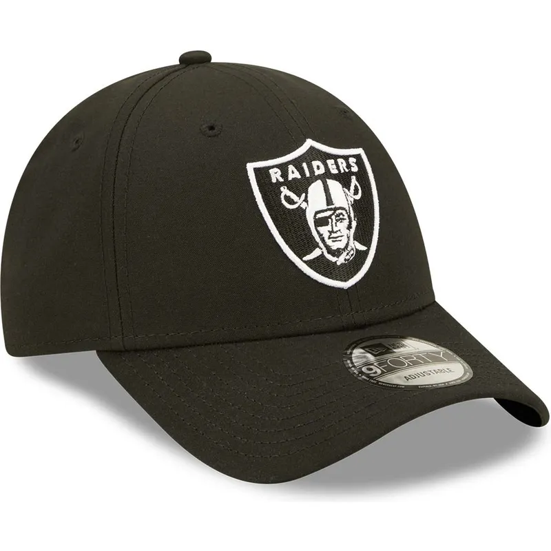 shapka-izvita-cherna-snapbek-9forty-repreve-na-las-vegas-raiders-nfl-ot-new-era