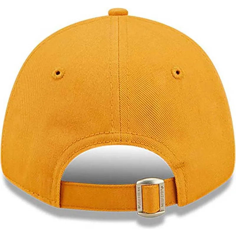 shapka-izvita-oranzhev-reguliruem-za-deca-9forty-league-essential-na-new-york-yankees-mlb-ot-new-era