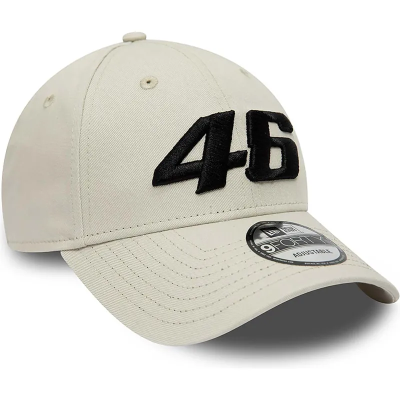 shapka-izvita-bezhov-reguliruem-valentino-rossi-vr46-9forty-essential-na-valentino-rossi-vr46-motogp-ot-new-era