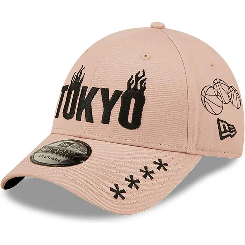 shapka-izvita-roza-reguliruem-tokyo-9forty-graphic-ot-new-era
