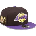 shapka-ploska-cherna-snapbek-9fifty-team-patch-na-los-angeles-lakers-nba-ot-new-era