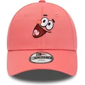 shapka-izvita-roza-reguliruem-za-deca-9forty-na-spongebob-i-patrick-star-ot-new-era
