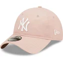 shapka-izvita-roza-reguliruem-9twenty-league-essential-na-new-york-yankees-mlb-ot-new-era
