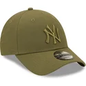 shapka-izvita-zelena-snapbek-9forty-repreve-na-new-york-yankees-mlb-ot-new-era