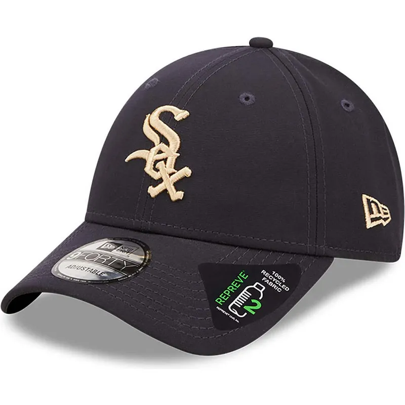 shapka-izvita-tmnosin-reguliruem-9forty-repreve-na-chicago-white-sox-mlb-ot-new-era