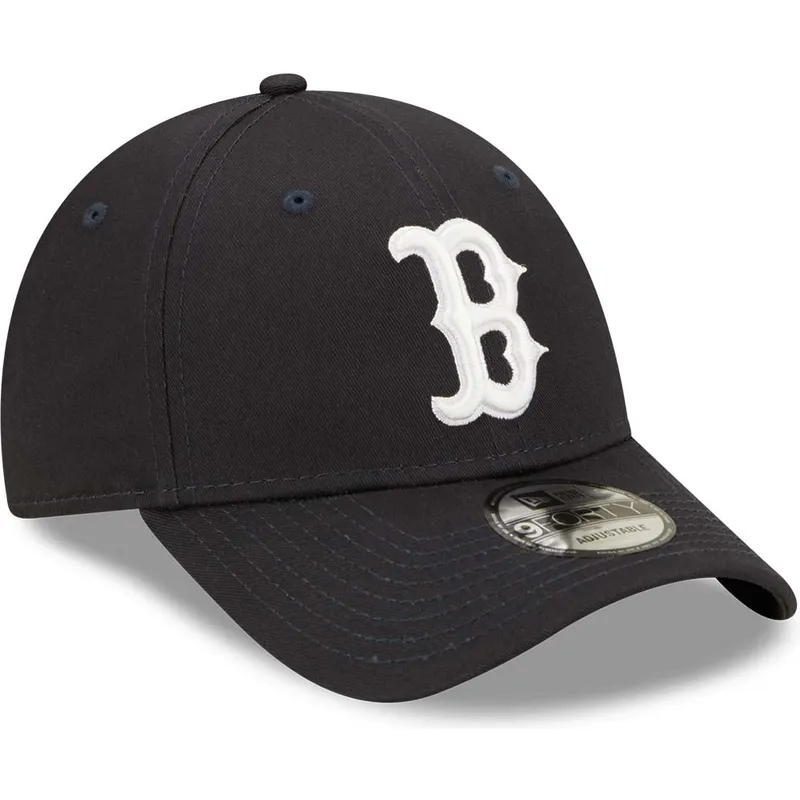 shapka-izvita-tmnosin-reguliruem-9forty-league-essential-na-boston-red-sox-mlb-ot-new-era