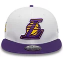 new-era-flat-brim-9fifty-crown-patches-champions-los-angeles-lakers-nba-white-and-purple-snapback-cap