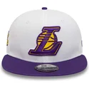 shapka-ploska-byala-snapbek-9fifty-crown-patches-champions-na-los-angeles-lakers-nba-ot-new-era