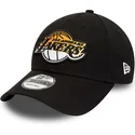 shapka-izvita-cherna-reguliruem-9forty-gradient-infill-na-los-angeles-lakers-nba-ot-new-era