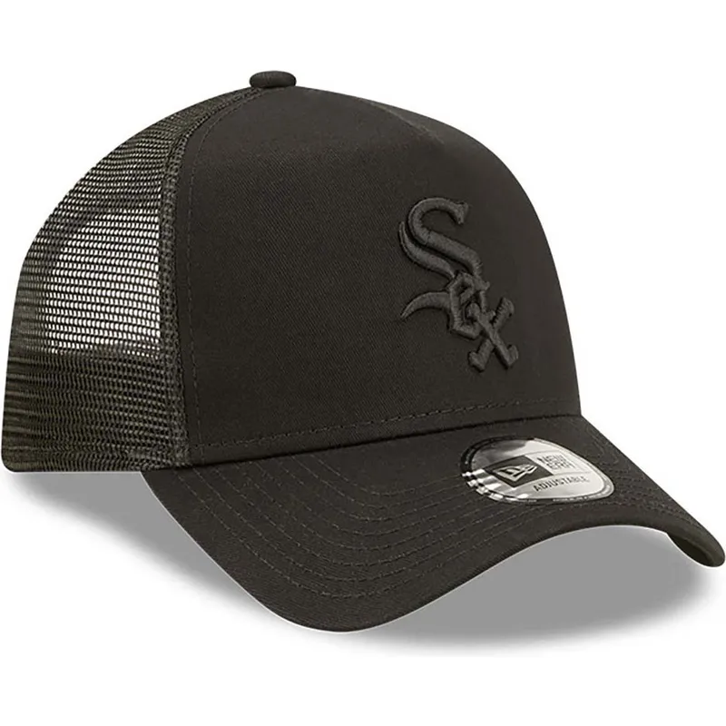shapka-izvita-traker-cherna-snapbek-a-frame-tonal-mesh-na-chicago-white-sox-mlb-ot-new-era shapka-izvita-traker-cherna-snapbek-a-frame-tonal-mesh-na-chicago-white-sox-mlb-ot-new-era