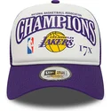 shapka-izvita-traker-violetka-snapbek-a-frame-league-champions-na-los-angeles-lakers-nba-ot-new-era