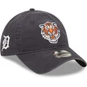 shapka-izvita-tmnosin-reguliruem-9twenty-team-patch-na-detroit-tigers-mlb-ot-new-era