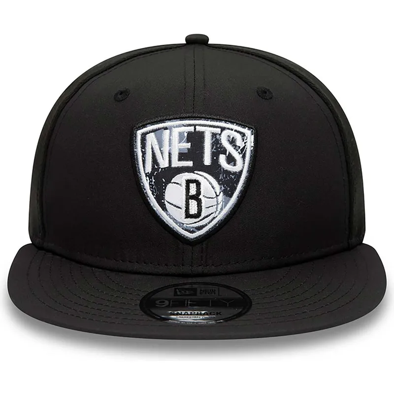 shapka-ploska-cherna-snapbek-9fifty-print-infill-na-brooklyn-nets-nba-ot-new-era