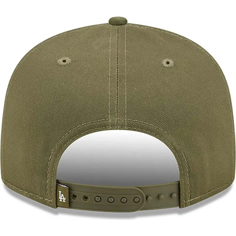 shapka-ploska-zelena-snapbek-9fifty-flower-na-los-angeles-dodgers-mlb-ot-new-era