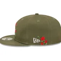 shapka-ploska-zelena-snapbek-9fifty-flower-na-los-angeles-dodgers-mlb-ot-new-era