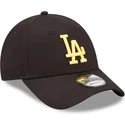 shapka-izvita-cherna-reguliruema-9forty-league-essential-na-los-angeles-dodgers-mlb-ot-new-era
