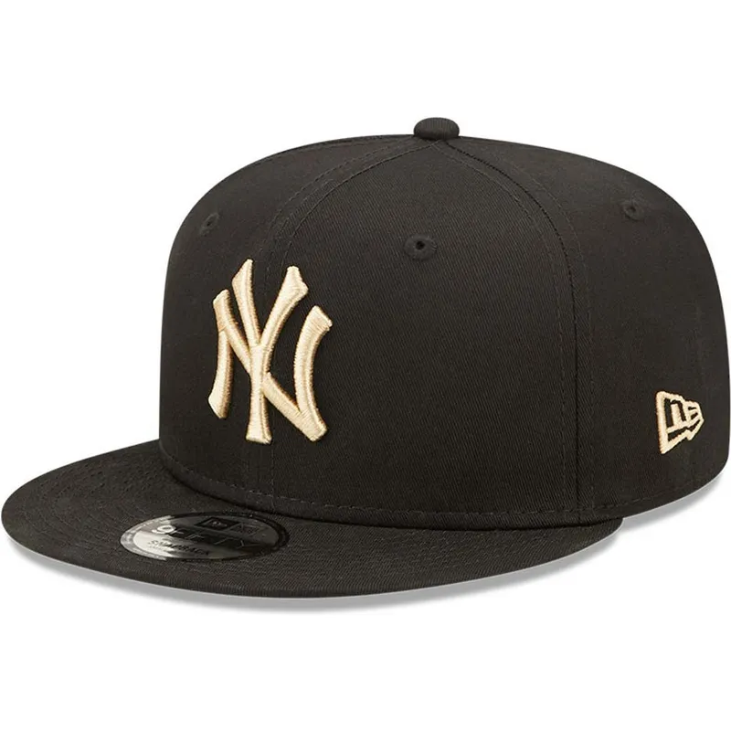 shapka-ploska-cherna-snapbek-9fifty-league-essential-na-new-york-yankees-mlb-ot-new-era
