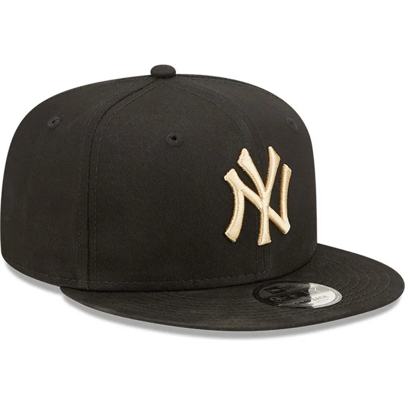 shapka-ploska-cherna-snapbek-9fifty-league-essential-na-new-york-yankees-mlb-ot-new-era