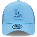shapka-izvita-traker-sinya-snapbek-a-frame-tonal-mesh-na-los-angeles-dodgers-mlb-ot-new-era