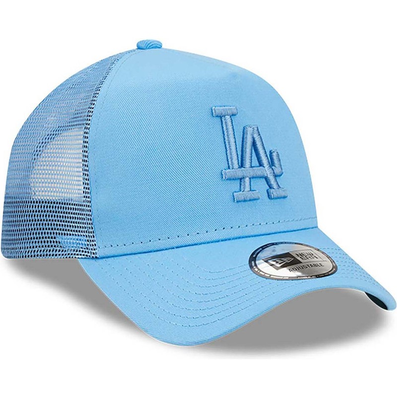 new-era-blue-logo-a-frame-tonal-mesh-los-angeles-dodgers-mlb-blue-trucker-hat