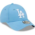 shapka-izvita-sinya-reguliruem-za-deca-9forty-league-essential-na-los-angeles-dodgers-mlb-ot-new-era