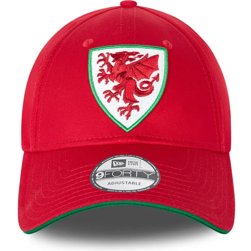 shapka-izvita-chervena-reguliruem-9forty-wales-copa-mundial-na-wales-copa-mundial-de-futbol-ot-new-era