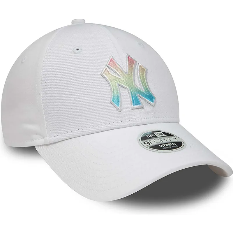 shapka-izvita-byala-reguliruem-multicolor-9forty-ombre-infill-na-new-york-yankees-mlb-ot-new-era