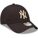 shapka-izvita-cherna-reguliruem-9forty-league-essential-na-new-york-yankees-mlb-ot-new-era
