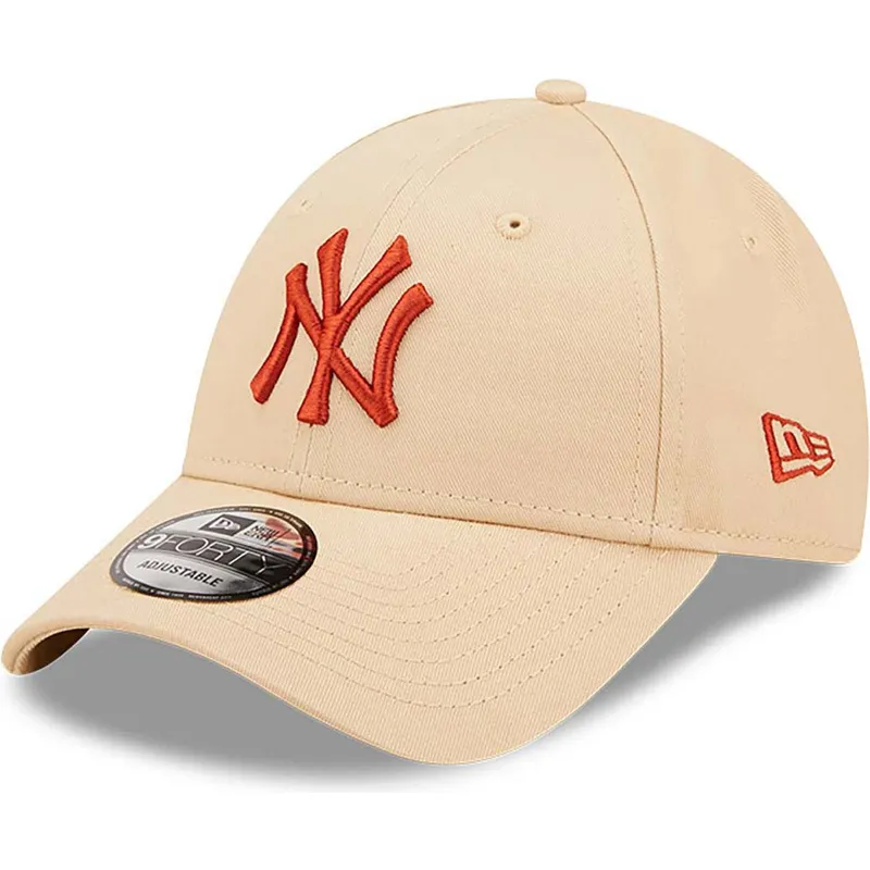 shapka-izvita-bezhov-reguliruem-9forty-league-essential-na-new-york-yankees-mlb-ot-new-era