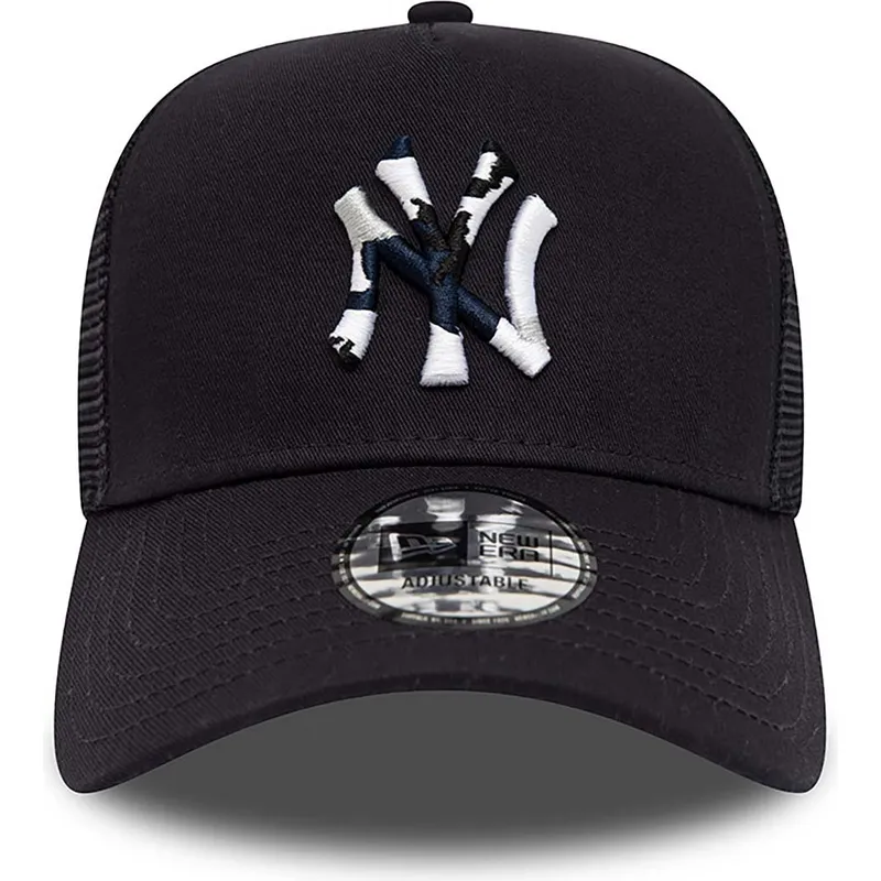 shapka-izvita-traker-tmnosin-snapbek-a-frame-team-camo-infill-na-new-york-yankees-mlb-ot-new-era