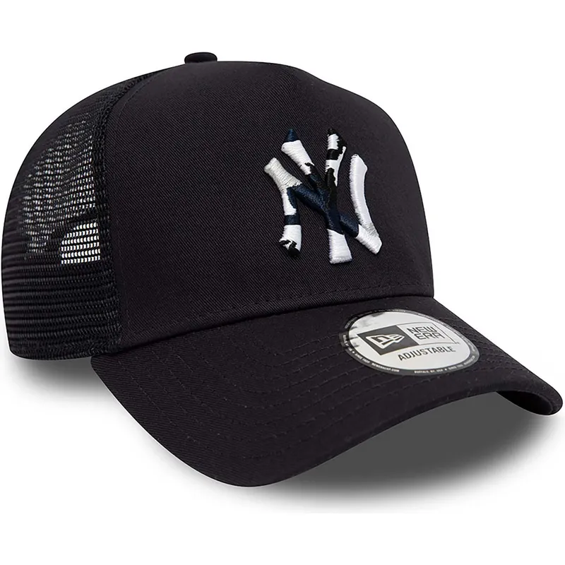 shapka-izvita-traker-tmnosin-snapbek-a-frame-team-camo-infill-na-new-york-yankees-mlb-ot-new-era