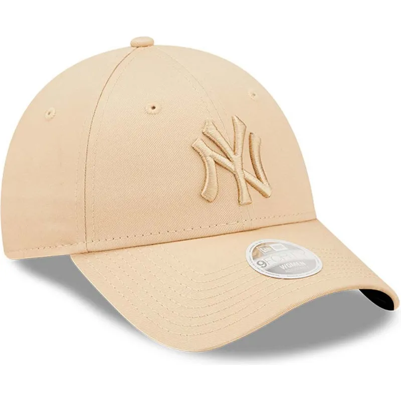 shapka-izvita-bezhov-reguliruem-9forty-league-essential-na-new-york-yankees-mlb-ot-new-era