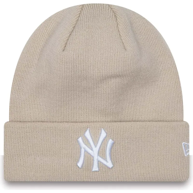 shapka-bezhov-cuff-league-essential-na-new-york-yankees-mlb-ot-new-era