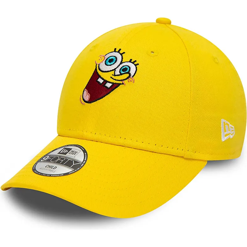 shapka-izvita-zhlt-reguliruem-za-deca-9forty-na-spongebob-ot-new-era shapka-izvita-zhlt-reguliruem-za-deca-9forty-na-spongebob-ot-new-era