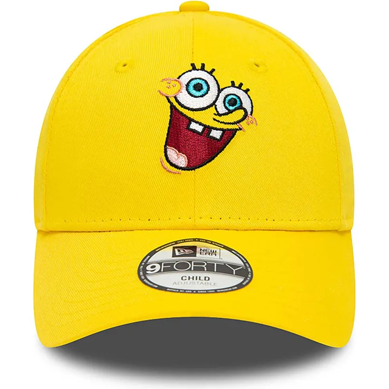 shapka-izvita-zhlt-reguliruem-za-deca-9forty-na-spongebob-ot-new-era shapka-izvita-zhlt-reguliruem-za-deca-9forty-na-spongebob-ot-new-era