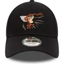 gorra-curva-negra-ajustable-9forty-de-diablo-de-tasmania-looney-tunes-de-new-era