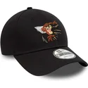 gorra-curva-negra-ajustable-9forty-de-diablo-de-tasmania-looney-tunes-de-new-era