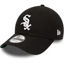 shapka-izvita-cherna-reguliruem-9forty-team-side-patch-na-chicago-white-sox-mlb-ot-new-era