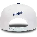 shapka-ploska-byala-snapbek-9fifty-crown-patches-na-los-angeles-dodgers-mlb-ot-new-era