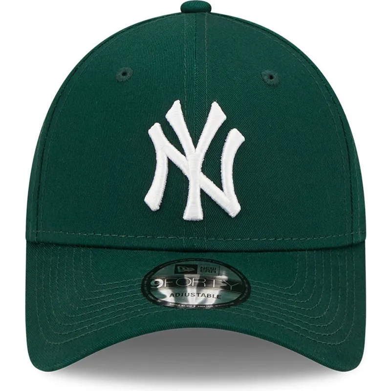 shapka-izvita-zelena-reguliruema-9forty-league-essential-na-new-york-yankees-mlb-ot-new-era