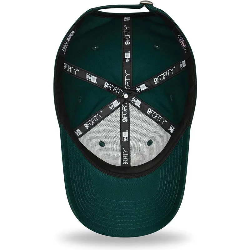 shapka-izvita-zelena-reguliruema-9forty-league-essential-na-new-york-yankees-mlb-ot-new-era