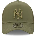 shapka-izvita-traker-zelena-snapbek-a-frame-tonal-mesh-na-new-york-yankees-mlb-ot-new-era