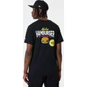new-era-kurzarm-t-shirt-schwarz-good-burger-good-life-food-graphic