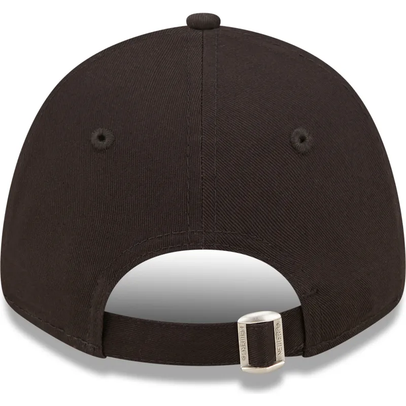 shapka-izvita-cherna-reguliruem-za-deca-rosa-9forty-league-essential-na-new-york-yankees-mlb-ot-new-era
